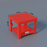 Wooden Traditional End Table for Living Room