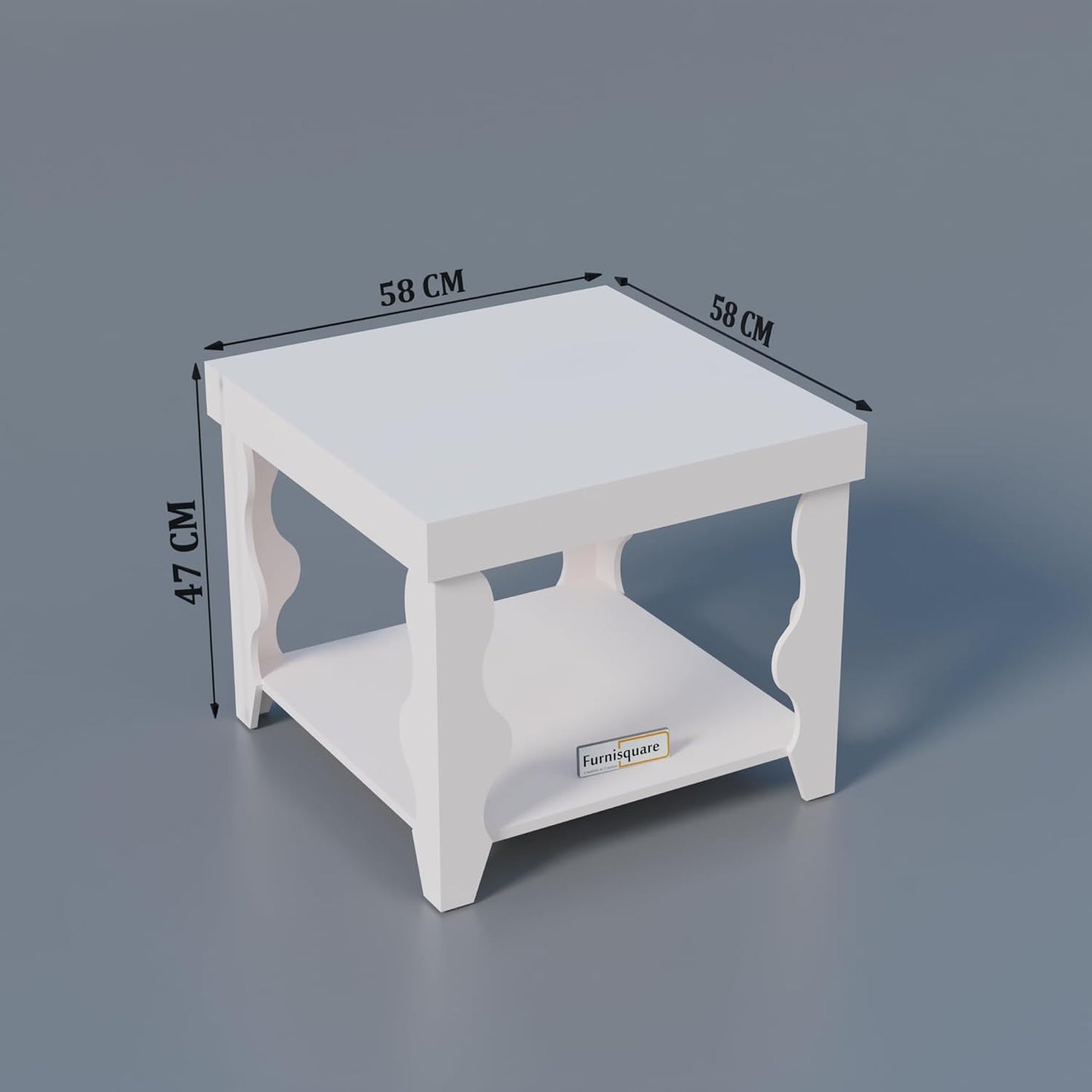 Wooden Traditional End Table for Living Room