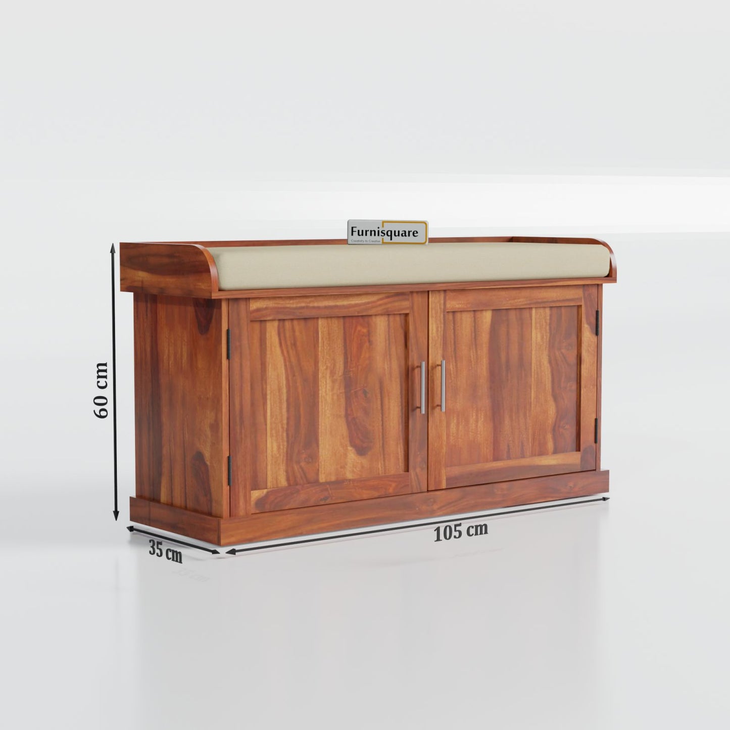 Wooden Shoe Rack for Living Storage
