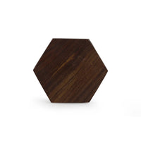 Solid Sheesham Wood Tea Coaster Set of 6
