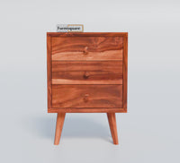 Sheesham Wood Bedside Table for Bedroom