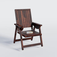 Wooden Patio Chair Set of 2 for Outdoor Space