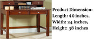 Wooden Study Table with Drawer Storage for Study Room