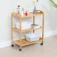 Solid Wood Bar Trolley for Bar Furniture