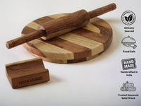 Wooden Chakla/Pastry board for Kitchen