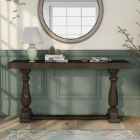 Wooden Rectangular Console Table for Living Room, Drawing Room & Office