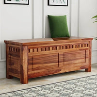 Solid Wood Trunk Box for Home