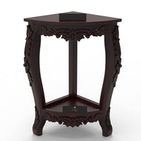 Wooden Traditional End Table for Living Room