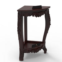 Wooden Traditional End Table for Living Room