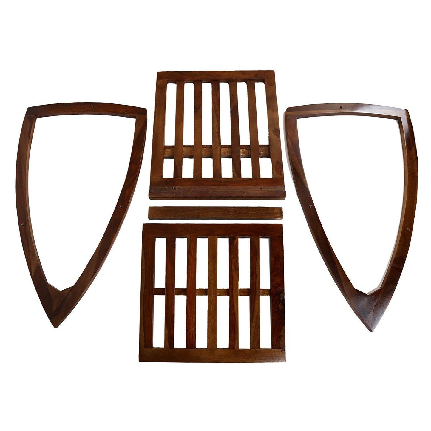 Solid Wood Rocking Arm Rest Chair for Living Room