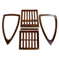 Solid Wood Rocking Arm Rest Chair for Living Room