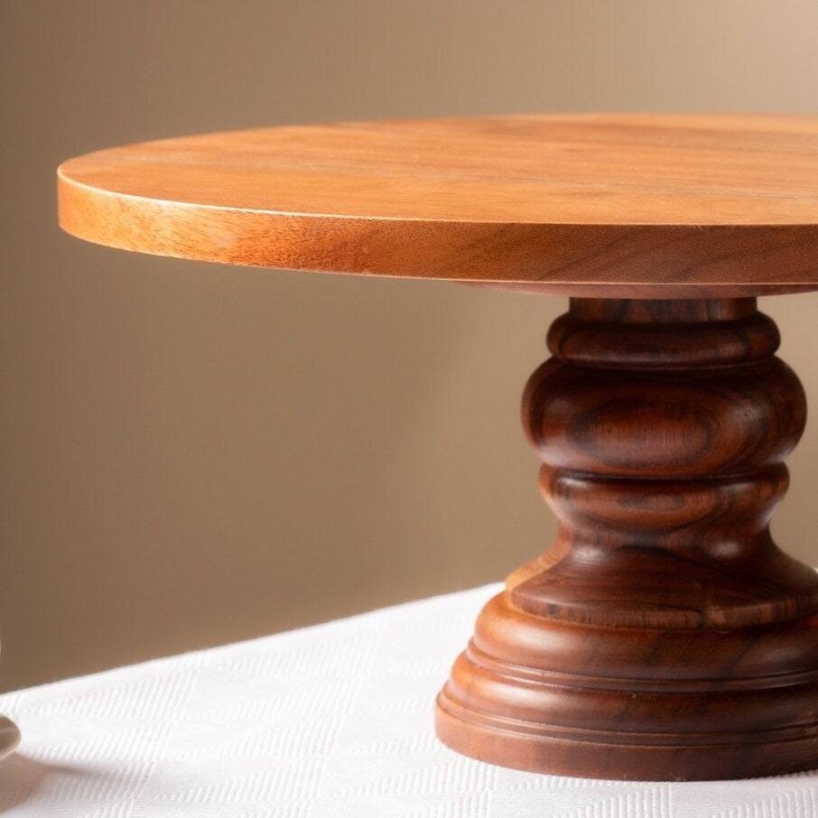 Wooden Cake Stand for Home & Kitchen