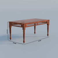 Solid Wood Dining Table 8 Seater for Dining Space
