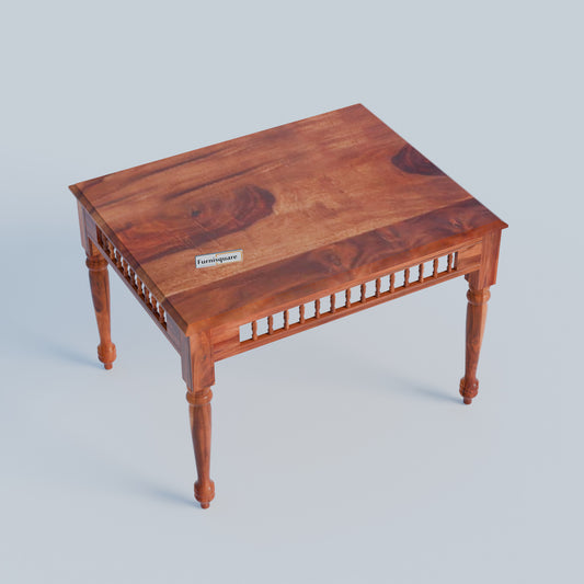 Wooden Dining Table 4 Seater with Cushioned Bench for Dining Room