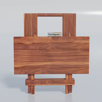 Wooden Patio Folding Table for Outdoor Space