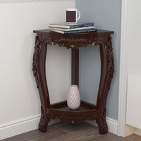 Wooden Traditional End Table for Living Room
