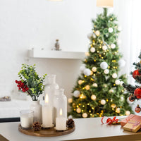 Acacia Wood Round Tray for Kitchen Accessories