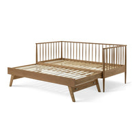 Wooden Pull Out Twin Single Bed for Kid's Bedroom