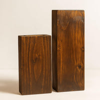 Wooden Decorative Vase Set for Home Décor