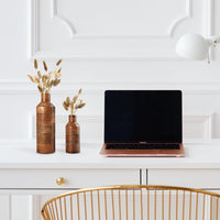 Mango Wood Flower Vases for Table Decor