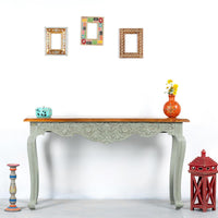 Solid Wood Console Table for Living Room