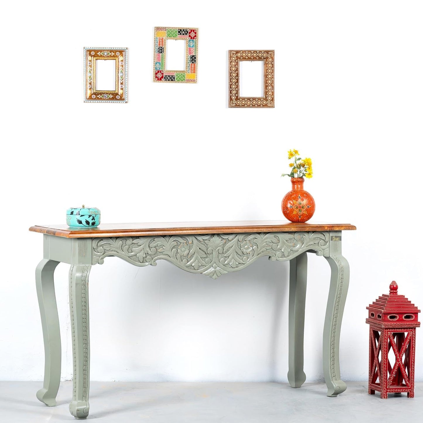 Solid Wood Console Table for Living Room