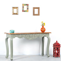 Solid Wood Console Table for Living Room