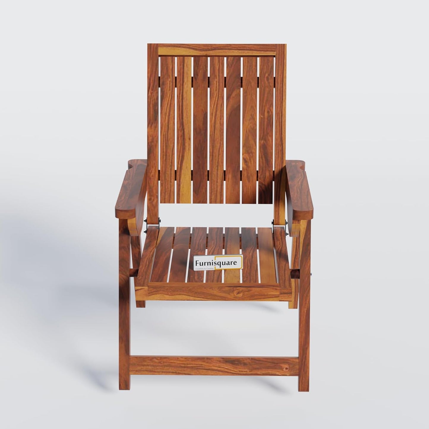 Wooden Patio Chair Set of 2 for Outdoor Space