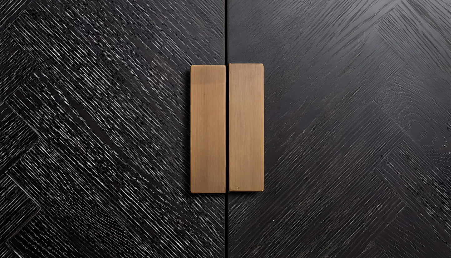 Solid Wood Sideboard Cabinet with Storage for Living Room