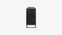 Solid Wood Sideboard Cabinet with Storage for Living Room