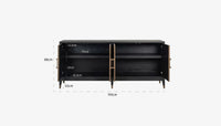 Wooden Sideboard Cabinet with Storage for Living Room