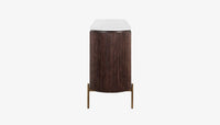 Solid Wood Sideboard Cabinet with Storage for Living Storage