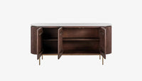 Solid Wood Sideboard Cabinet with Storage for Living Storage
