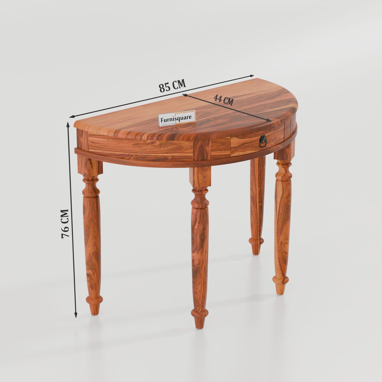 Solid Wood Console Table for Living Room