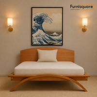 Solid Wood King Size bed without Storage