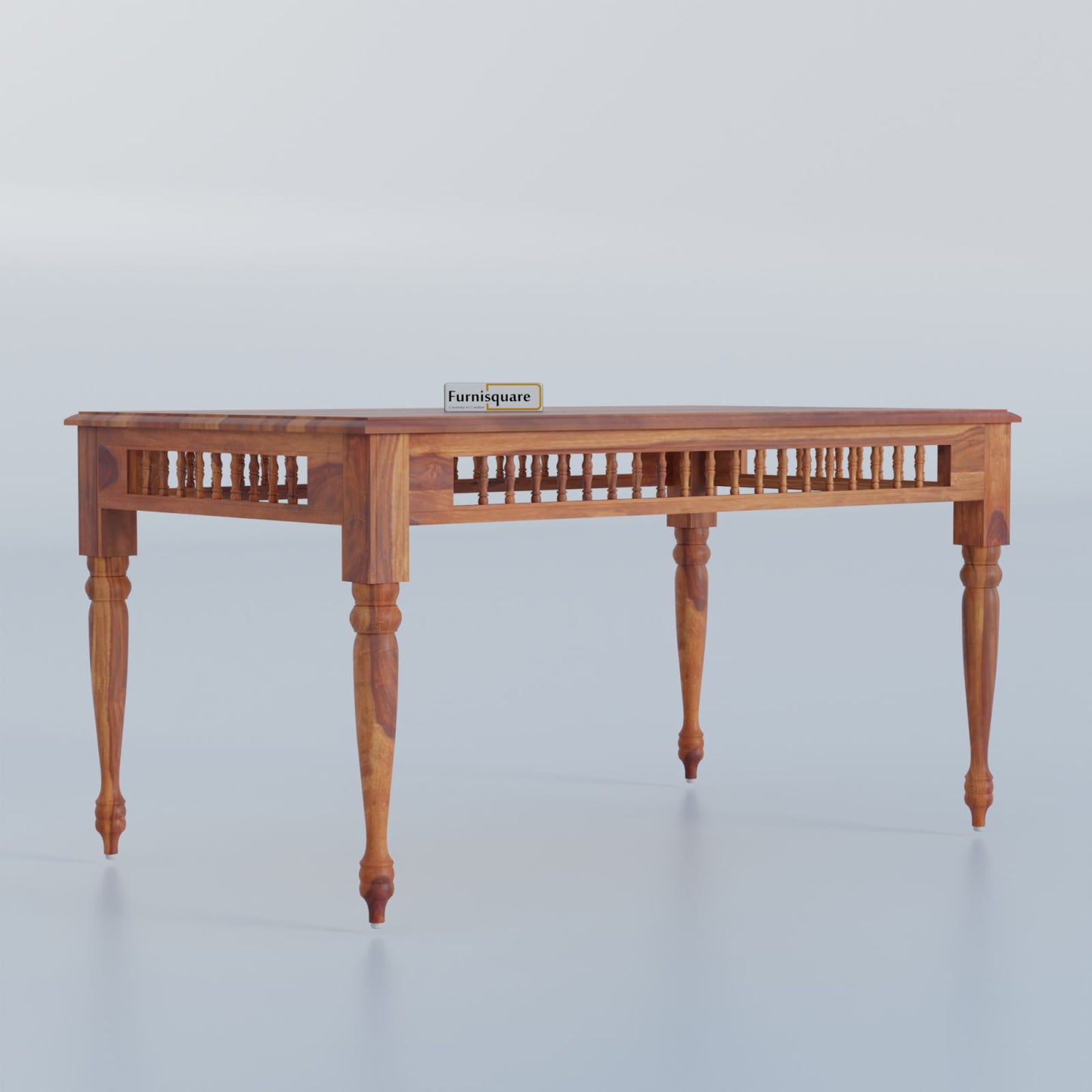 Solid Wood Dining Table 6 Seater Set for Dining Room