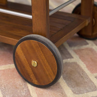 Wooden Rolling Bar Trolley for Bar Furniture