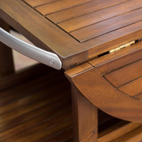 Wooden Rolling Bar Trolley for Bar Furniture