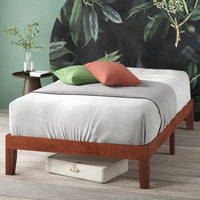 Wooden Diwan Bed with Low-Profile Frame