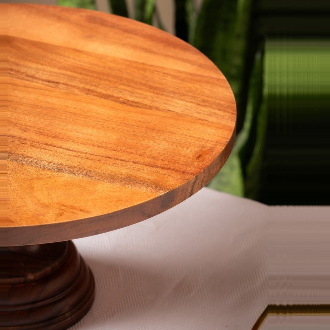 Wooden Cake Stand for Home & Kitchen