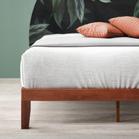 Wooden Diwan Bed with Low-Profile Frame