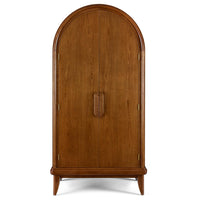 Wooden Wardrobe with Integrated Lighting | Stylish & Functional Armoire