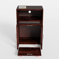 Wooden Storage Cabinet for Battery & Inverter Space