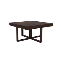 Wooden Coffee Table with 4 Stools