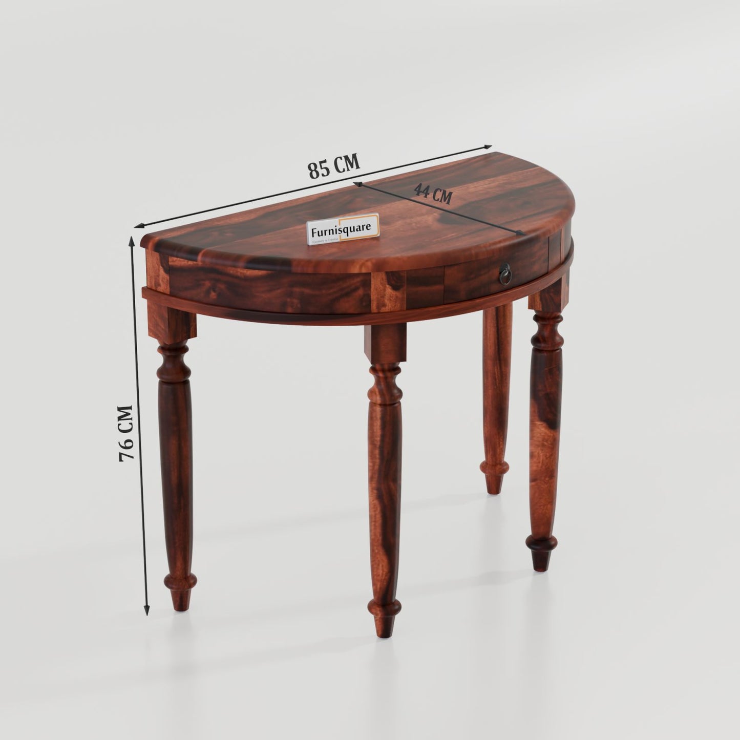 Solid Wood Console Table for Living Room