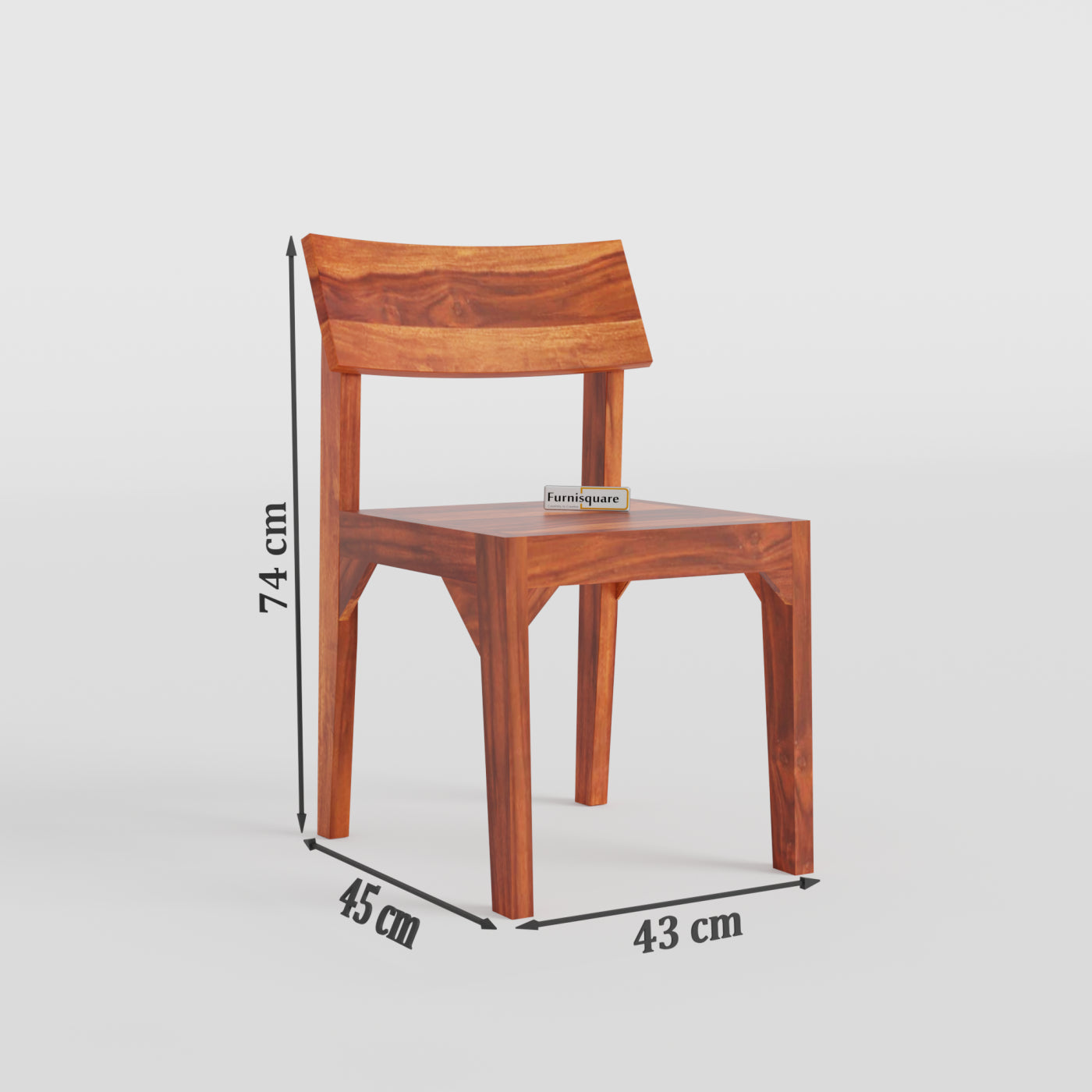 Solid Wood Dining Table 6 Seater with Chair for Dining Room