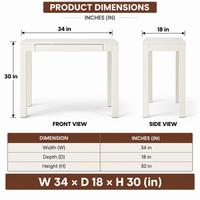 Solid Wood Dressing Table for Bedroom
