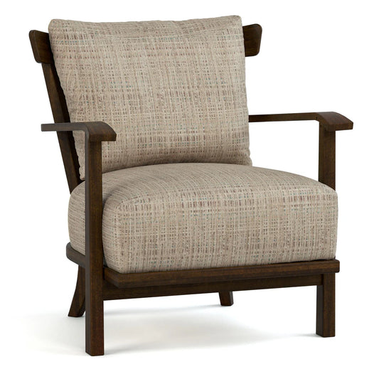 Wooden Single Seater Sofa for Living Room