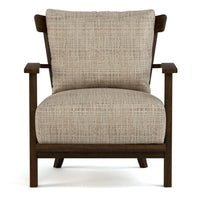 Wooden Single Seater Sofa for Living Room