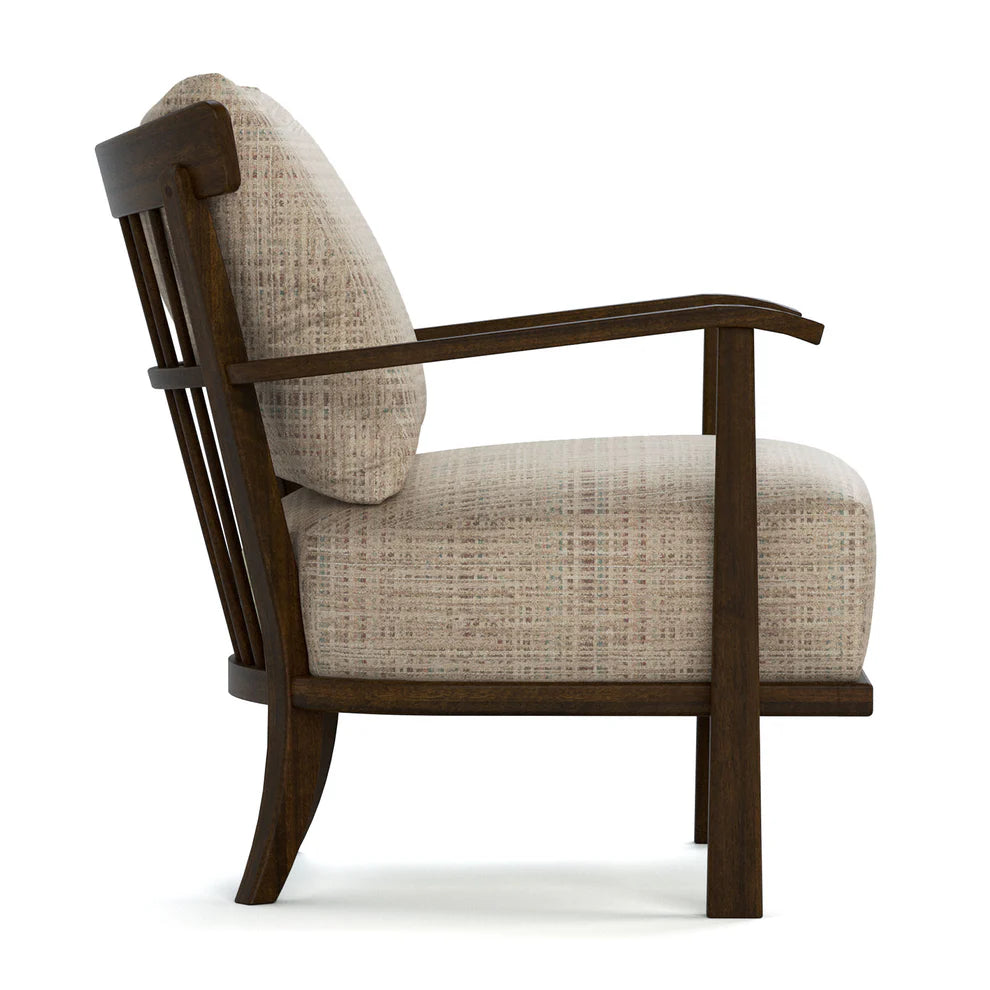 Wooden Single Seater Sofa for Living Room
